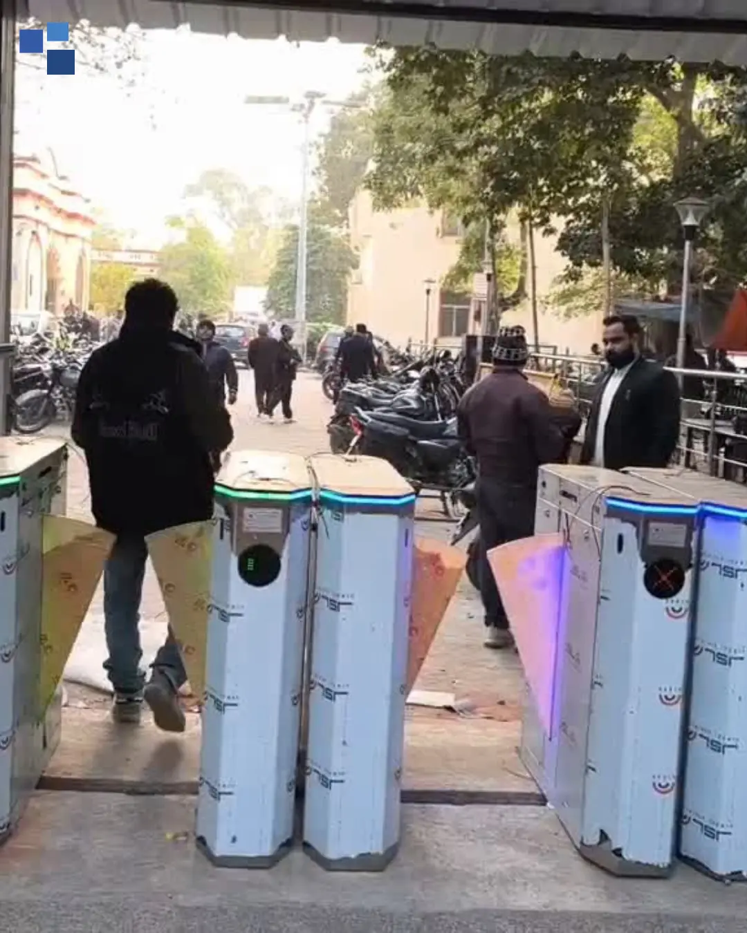 Flap Barrier Installation at Ranchi Court